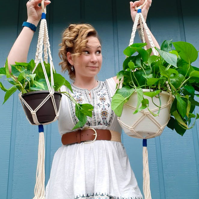 Colorful Plant Hangers