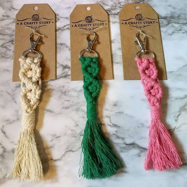 Macrame Keychains